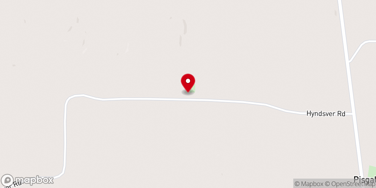 Map showing location of Hatlers Camp Ground Methodist Church