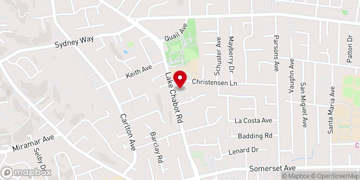 Map showing location of Chinese Revival Christian Church