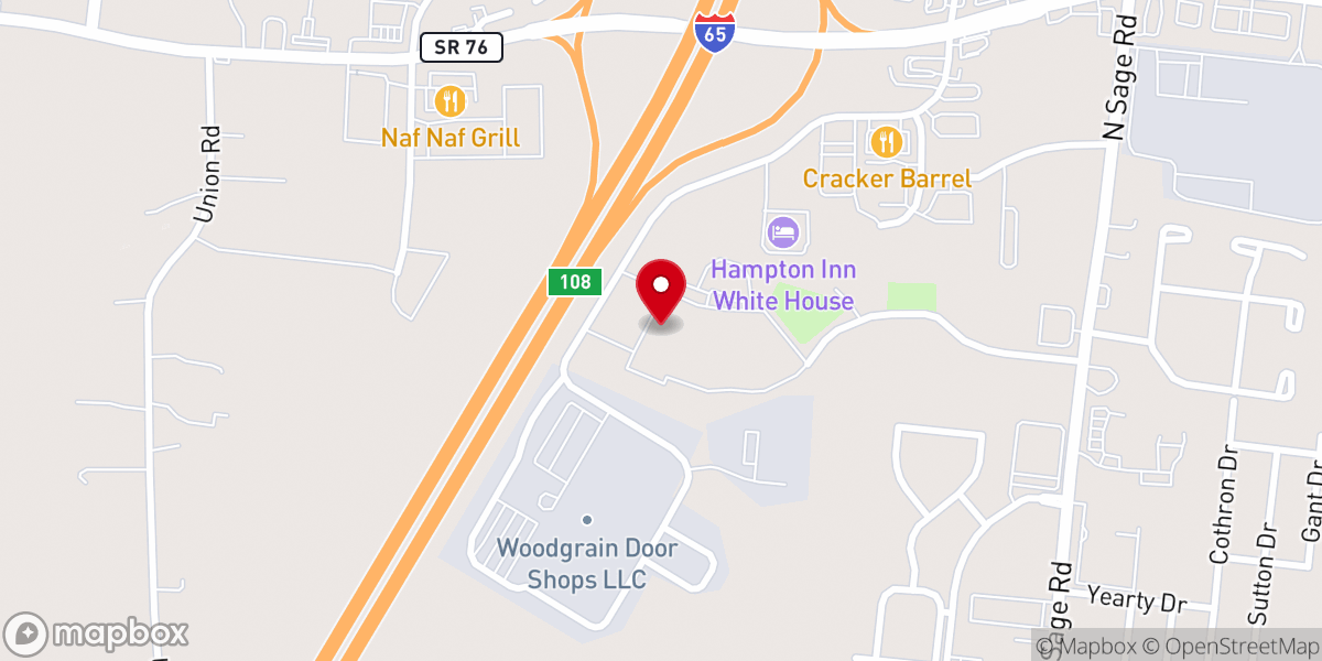 Map showing location of Christian Community Schools