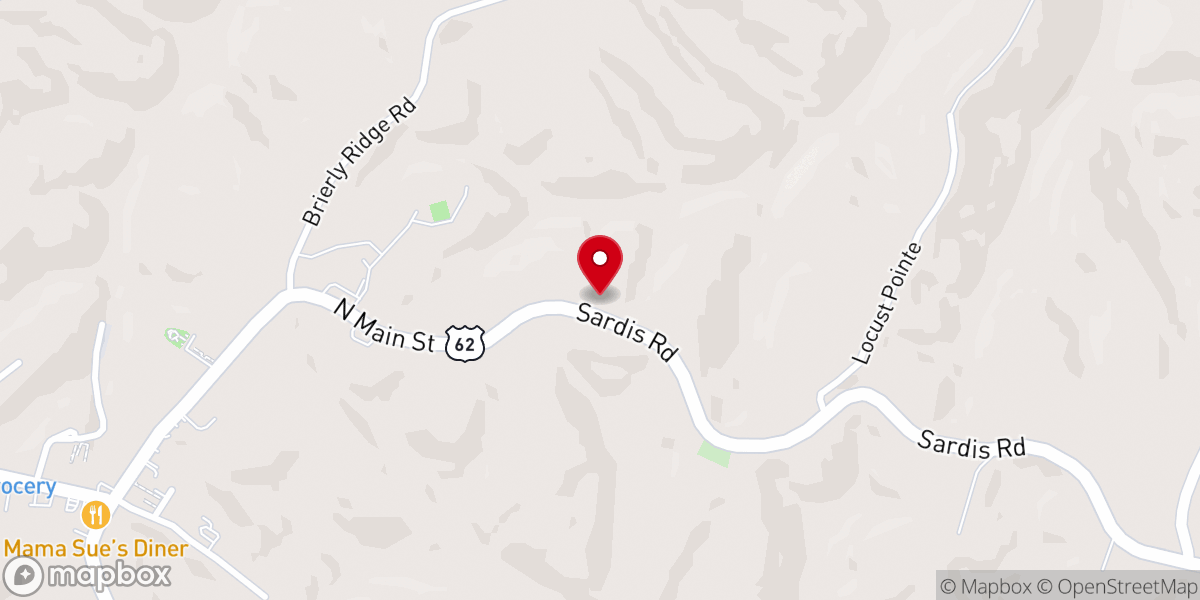 Map showing location of Mt Olivet Circuit Methodist