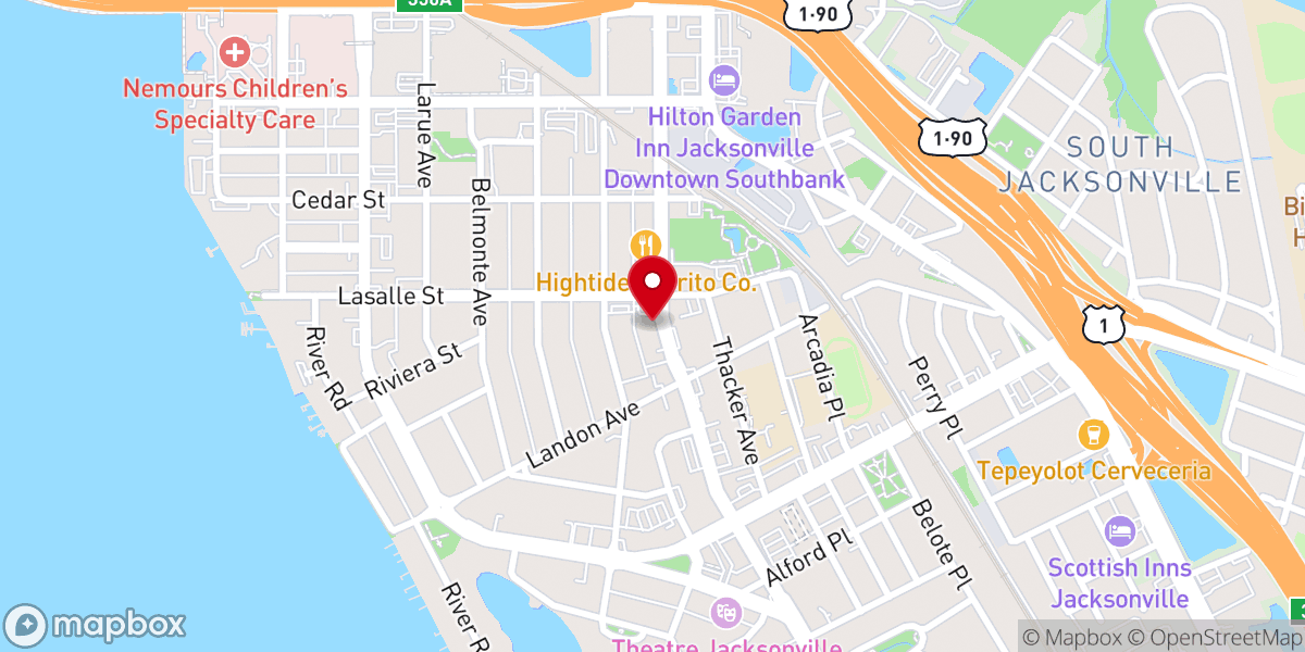 Map showing location of Ignition Point Ministries Inc