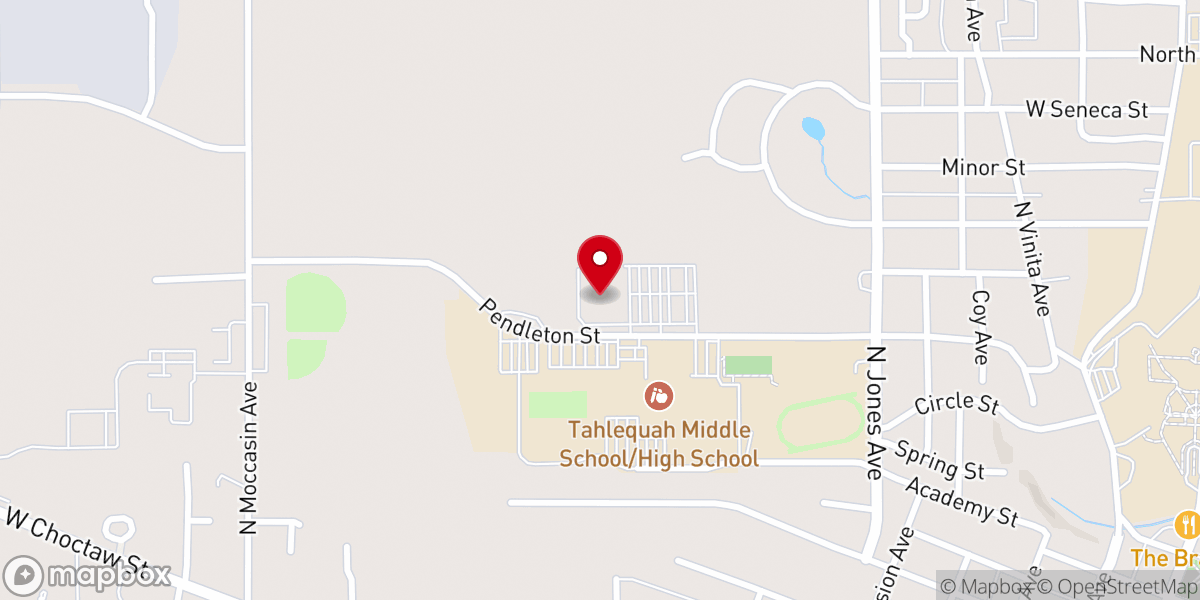 Map showing location of Alpha and Omega Ministry