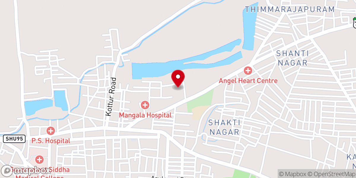 Map showing location of Society of St. Pius X