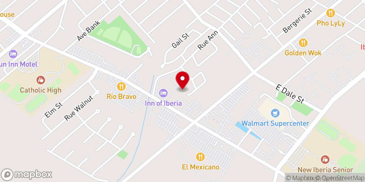 Map showing location of Covenant Temple HCEA