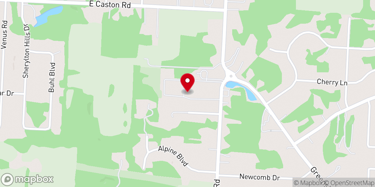 Map showing location of Parkside Green