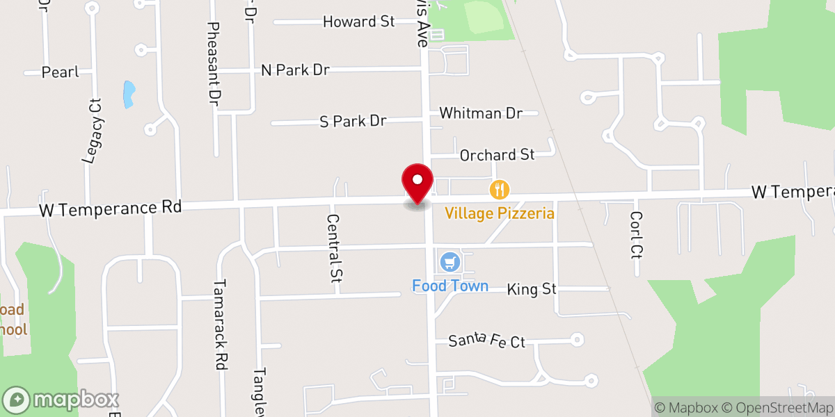 Map showing location of Abundant Life Ministry