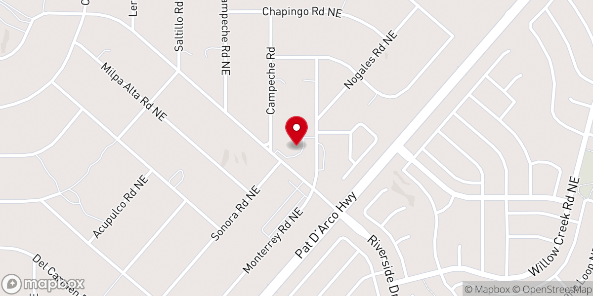 Map showing location of AnchorPoint Church