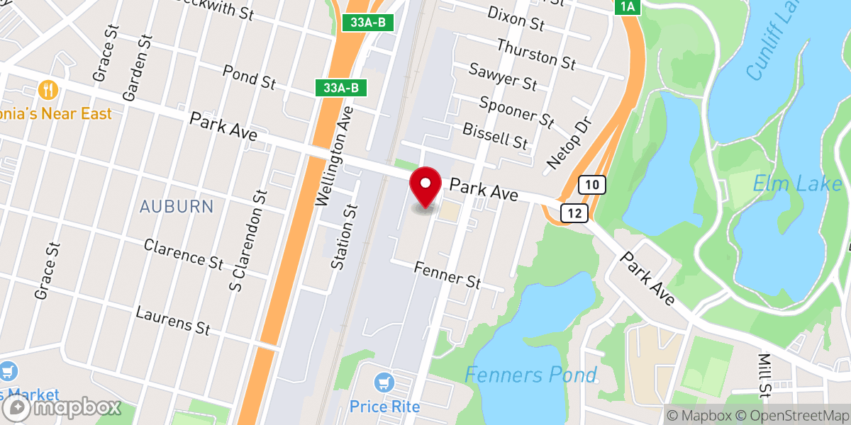Map showing location of St Matthew's Catholic Rectory