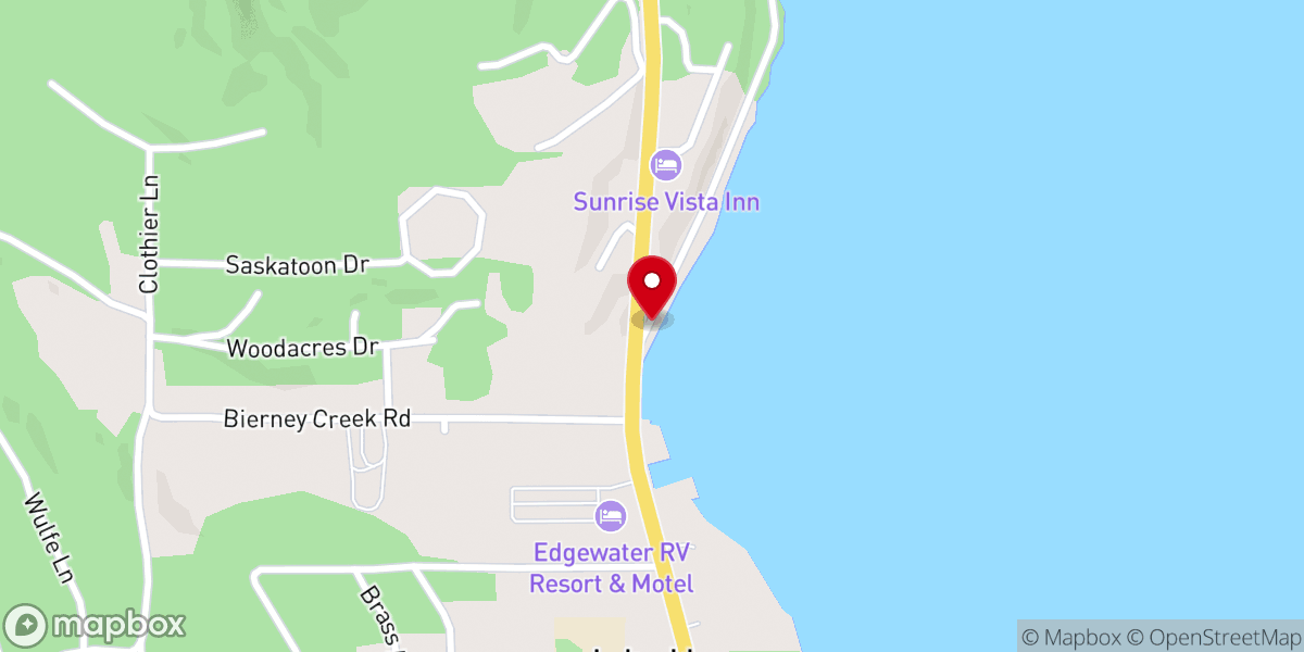 Map showing location of Lakeside Community Park