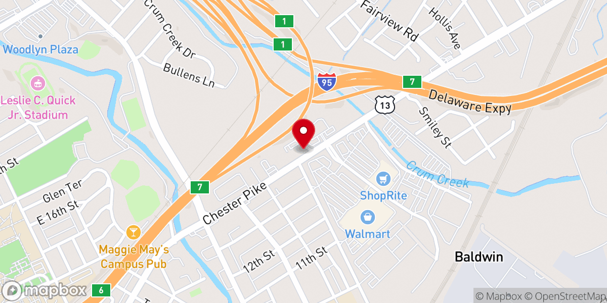 Map showing location of St Rose of Lima Parish