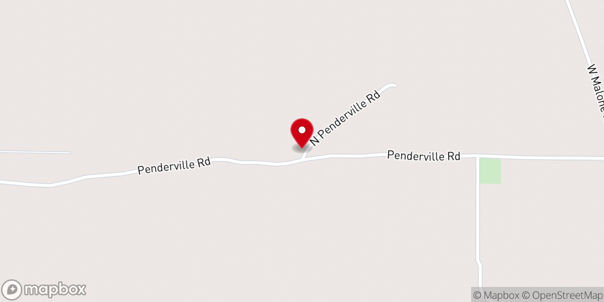 Map showing location of Potter's House of Prayer