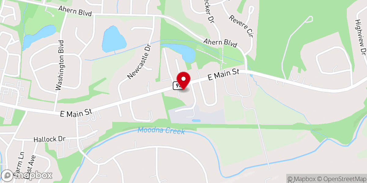 Map showing location of St. Anne's Episcopal Church