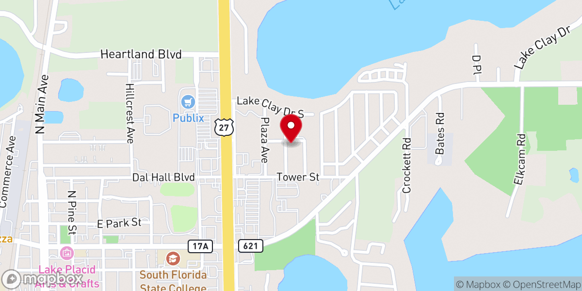 Map showing location of Memorial UMC KidsMin