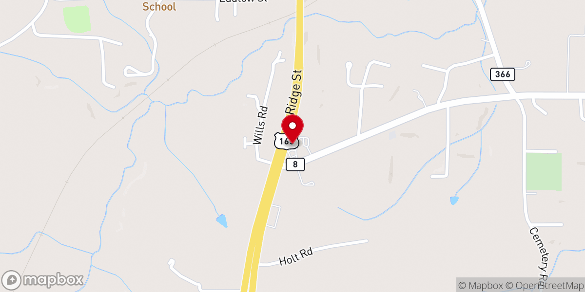 Map showing location of Grant One Stop