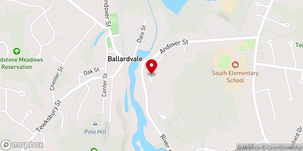 Map showing location of St. Joseph Church