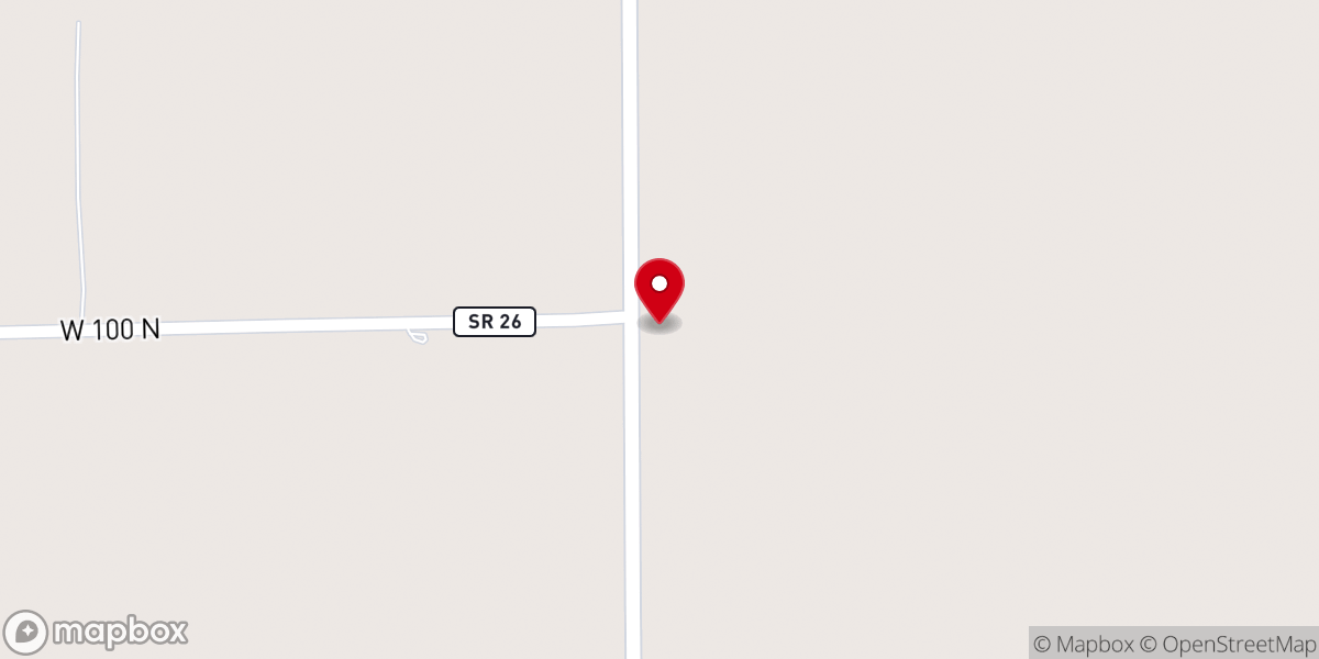 Map showing location of Hickory Grove Church