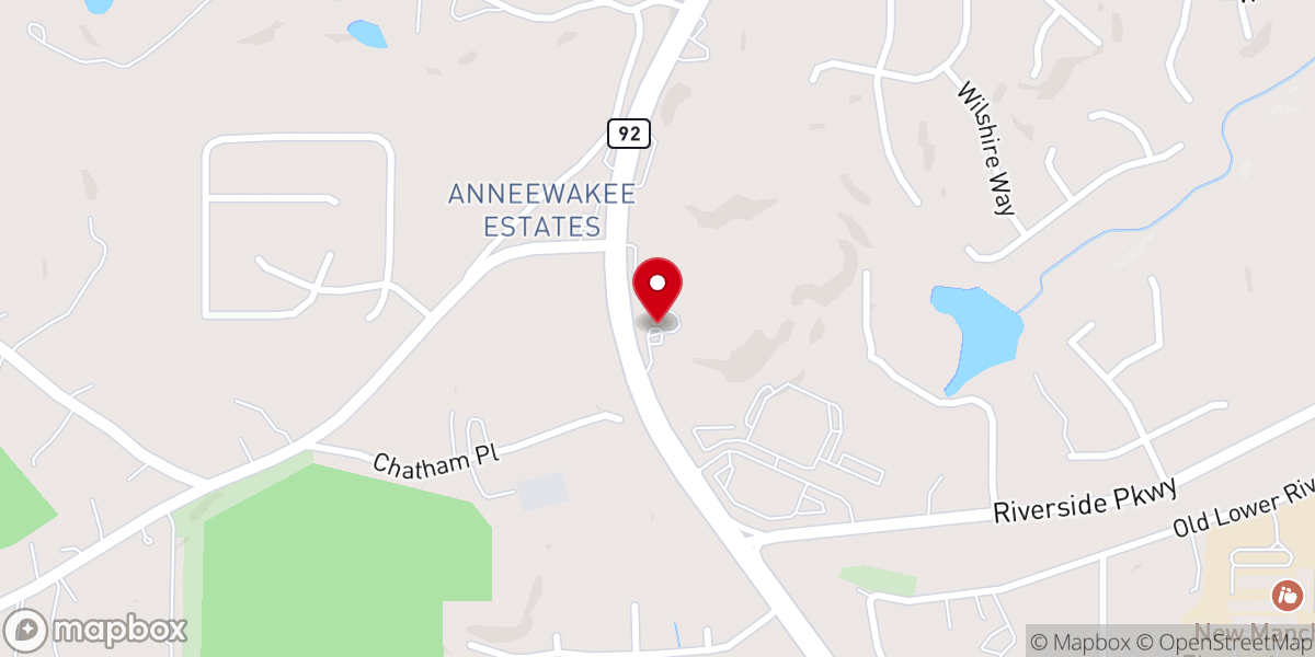 Map showing location of Believers Harvest Church
