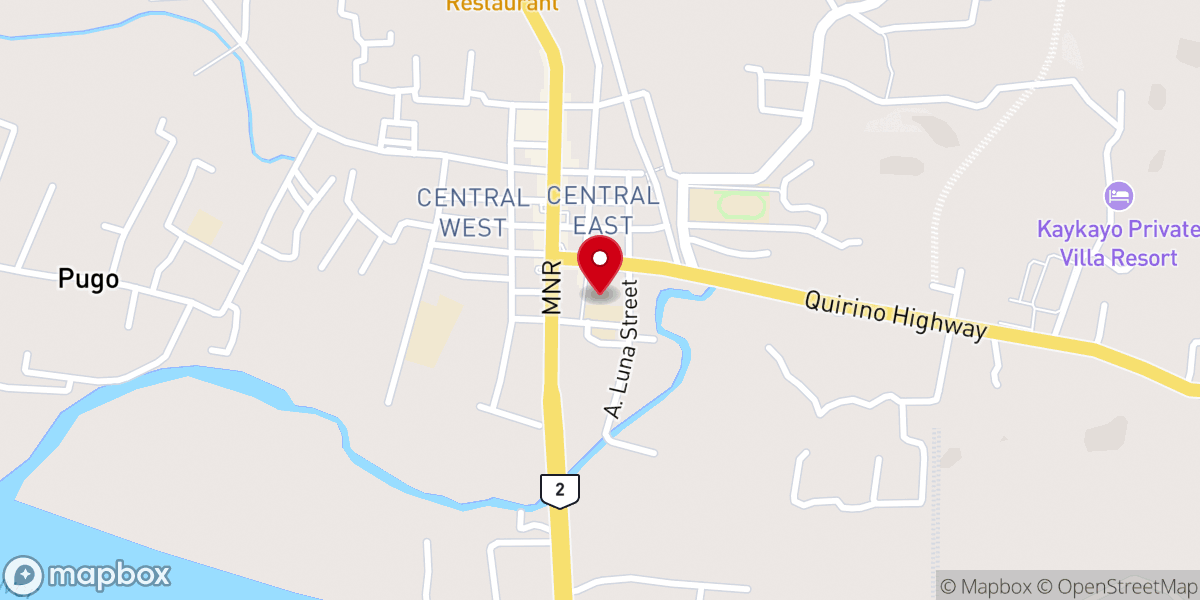 Map showing location of Sts. Peter & Paul Parish