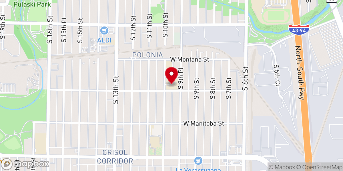 Map showing location of The Haven Ministries