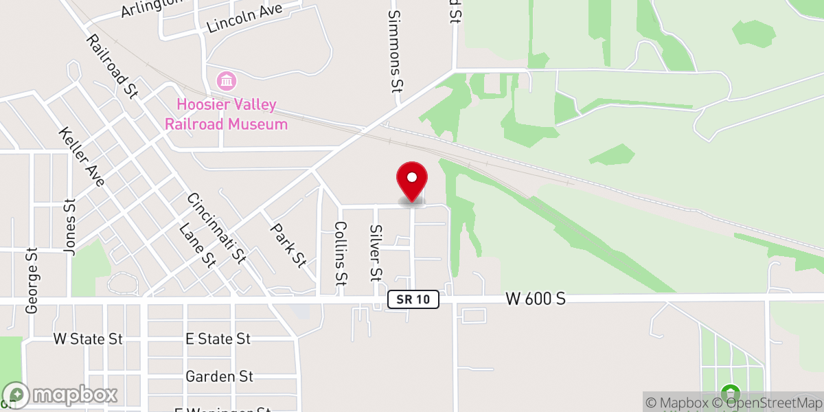 Map showing location of Lord's Armory Church