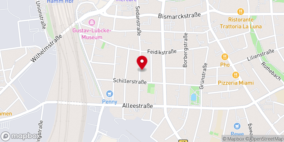 Map showing location of Neuanfang gGmbH Kinder- und Jugendhilfe