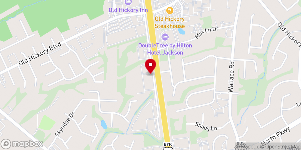 Map showing location of St Mary's Catholic Church