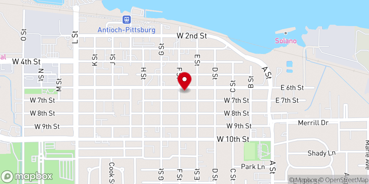 Map showing location of The Church of God