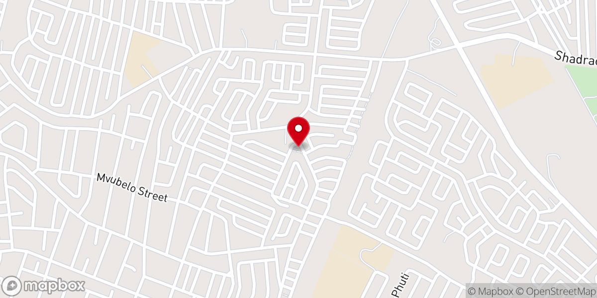 Map showing location of ELSHADDAI TABERNACLE EMALAHLENI