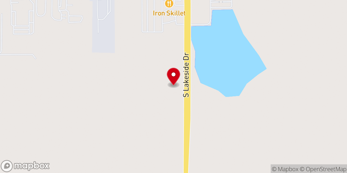 Map showing location of Highway to Heaven Truckers Church