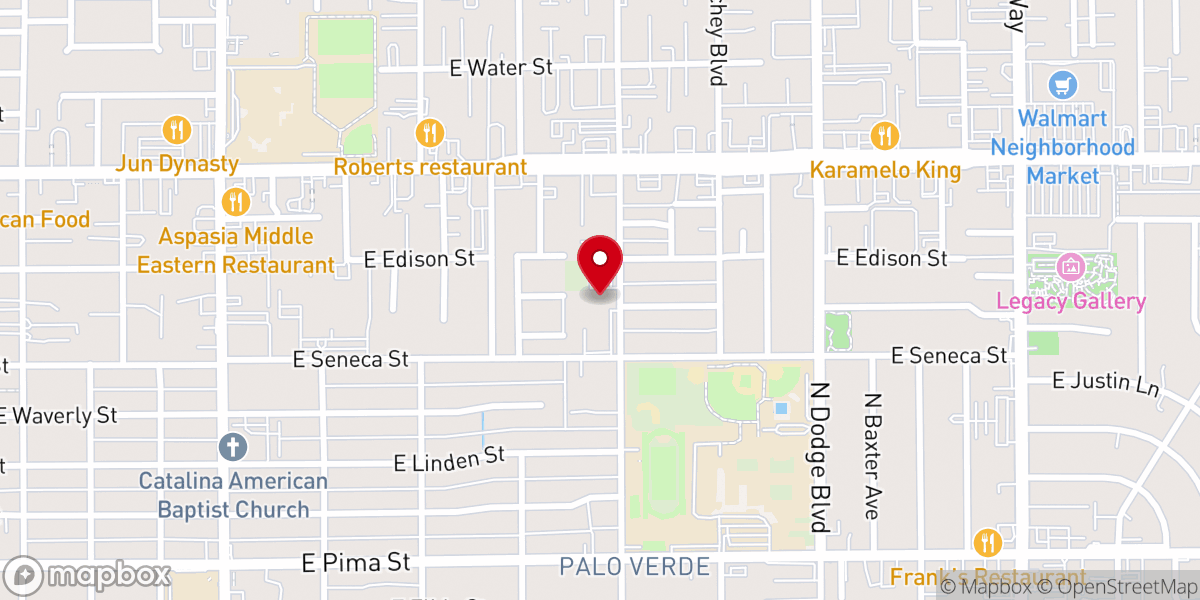 Map showing location of Book of Life Community Church