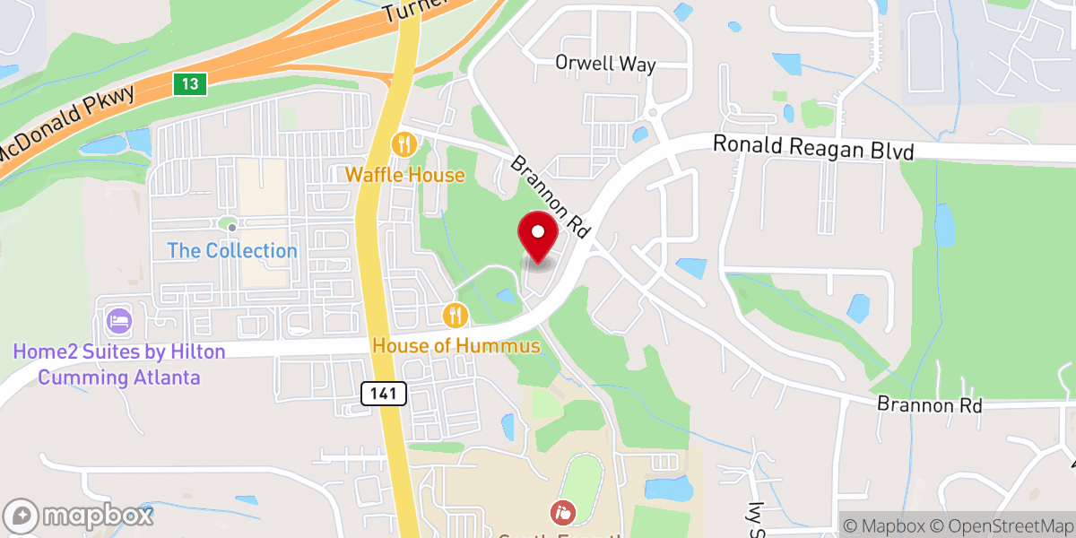 Map showing location of MovingForCharity