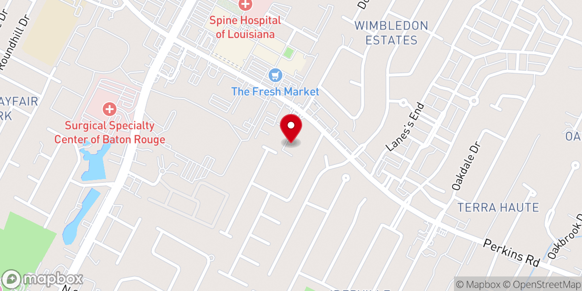 Map showing location of Family of Faith