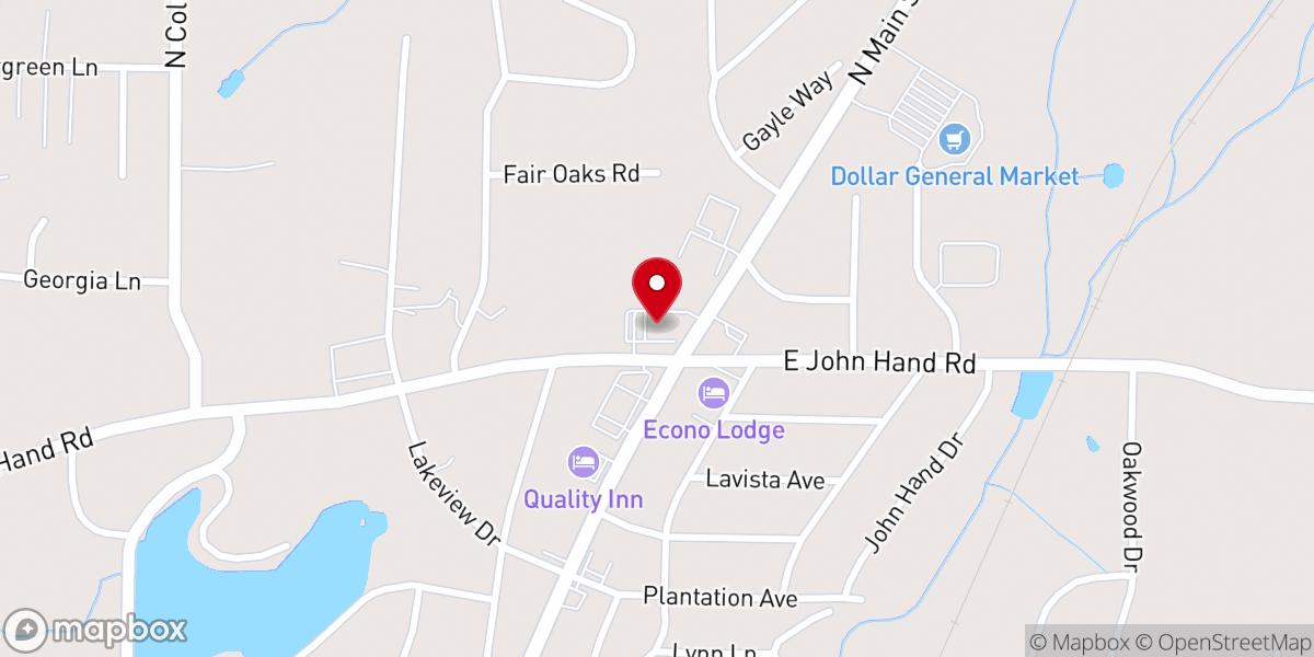Map showing location of The Church of Jesus Christ of Latter-day Saints