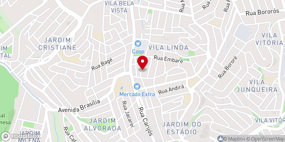 Map showing location of Ministério Luz da Verdade - Sede