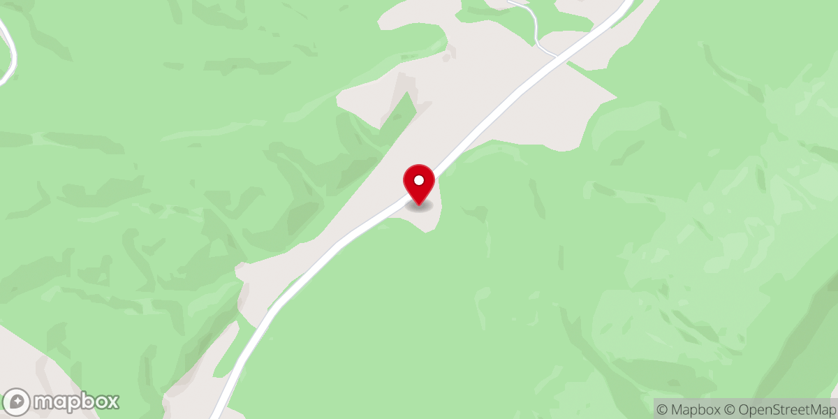 Map showing location of Sperry's Run Church