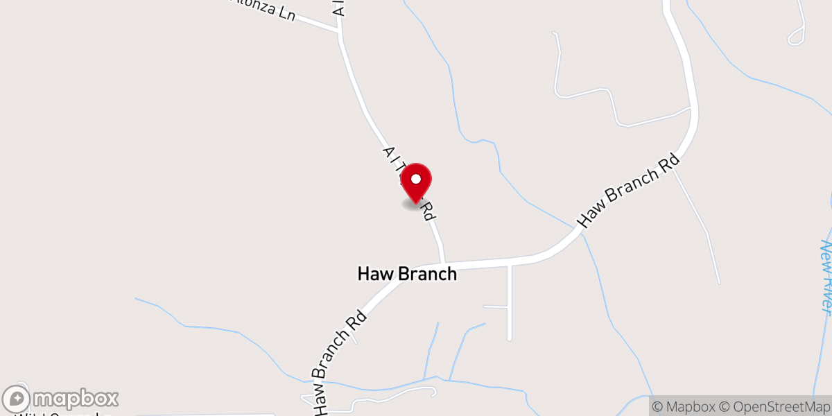 Map showing location of Baysden Chapel