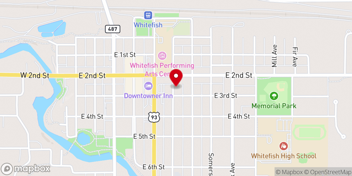 Map showing location of Church of the Cross