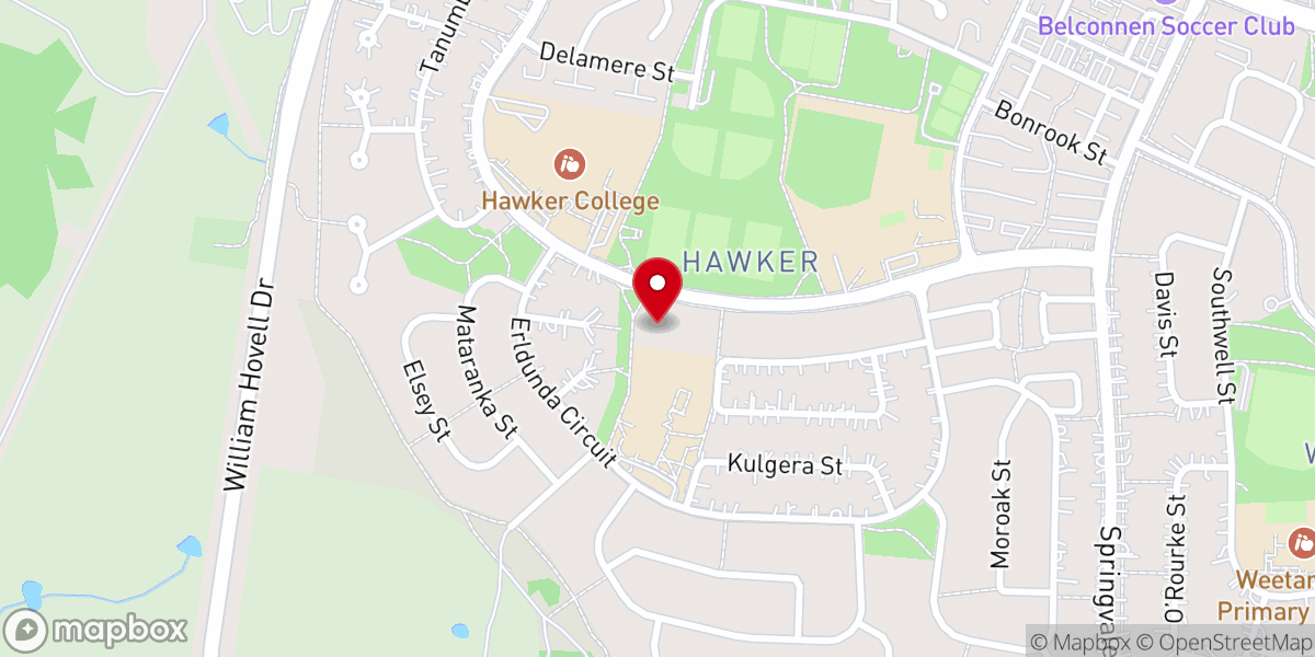 Map showing location of Capital Bible Church