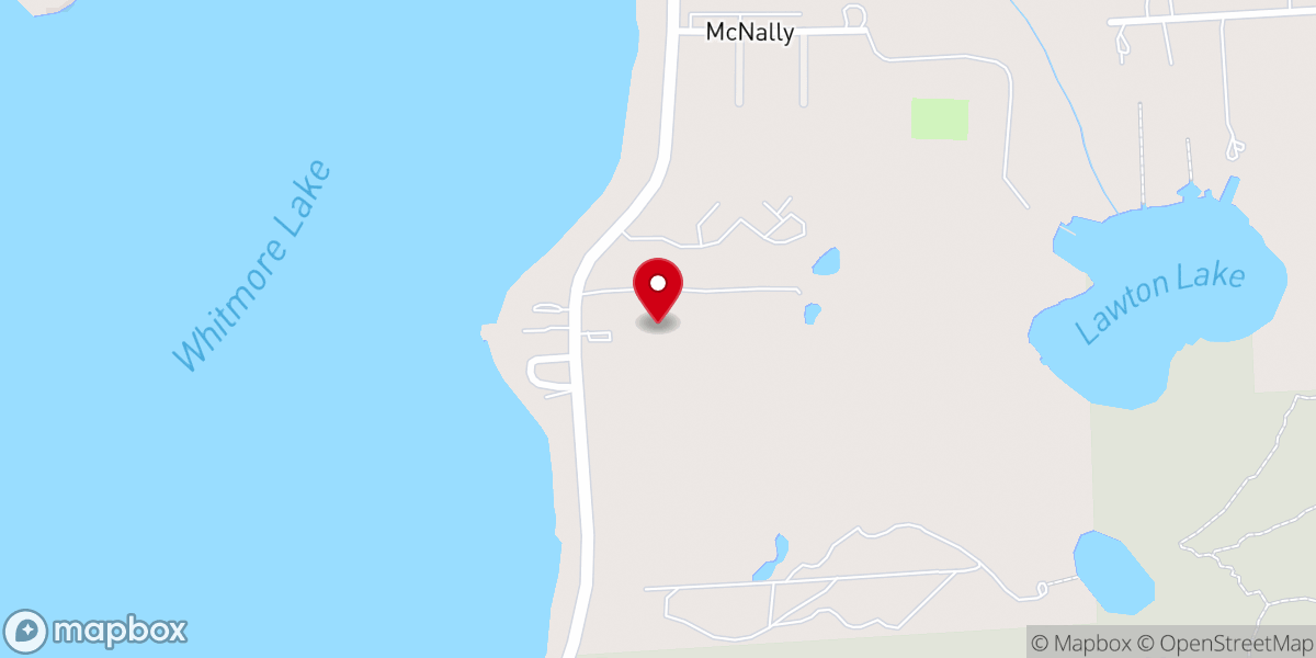 Map showing location of Lighthouse Center Inc