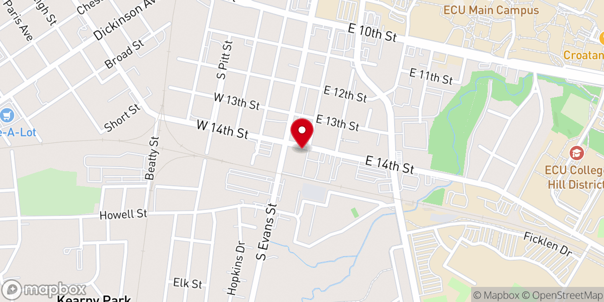 Map showing location of GCF Church