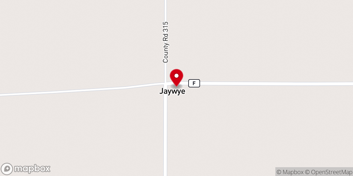 Map showing location of JY Church Of God