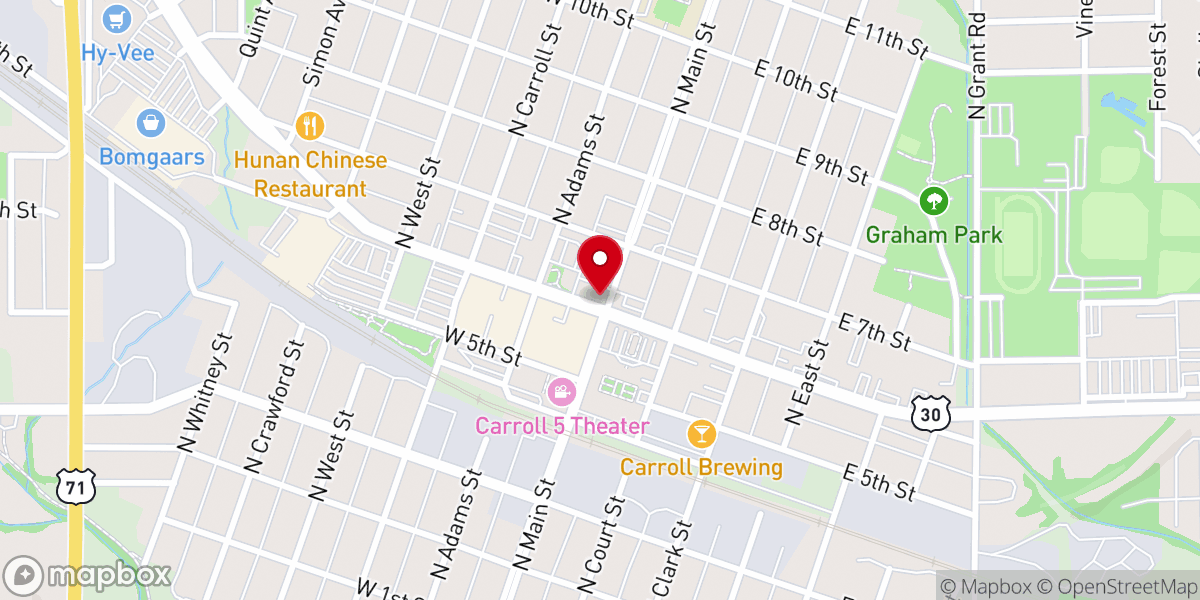 Map showing location of Renew Covenant Church
