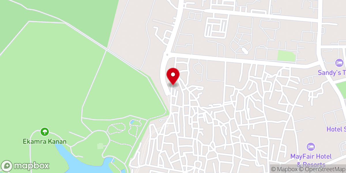 Map showing location of Bethel Church, Shakti Vihar, Salia Sahi, Hatiasuni,New Road
