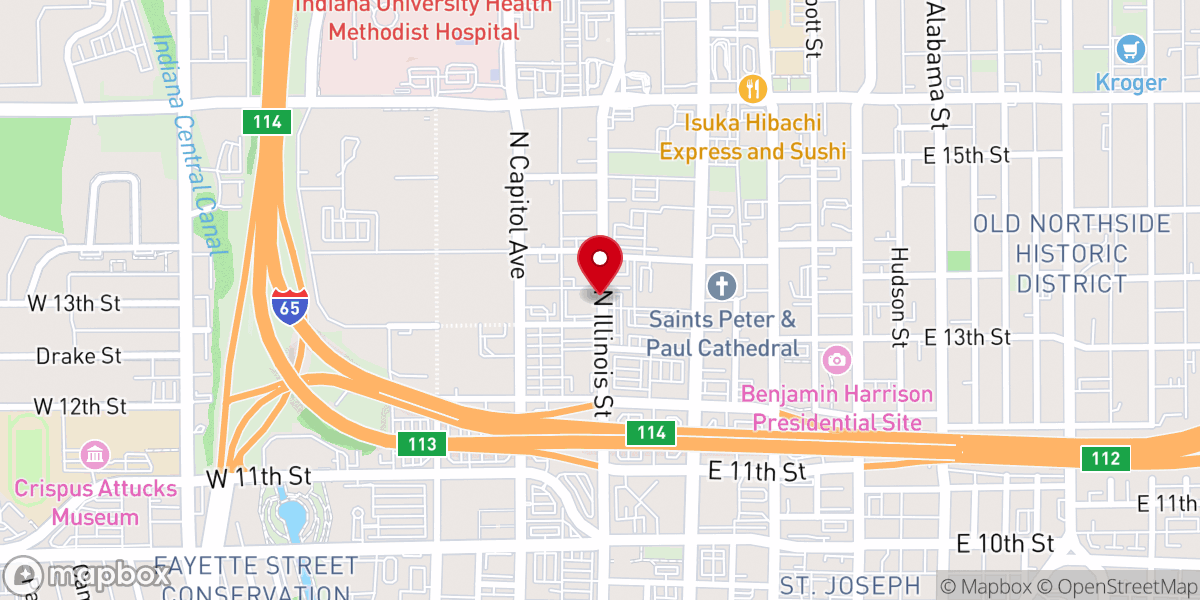 Map showing location of Criterion Press Inc