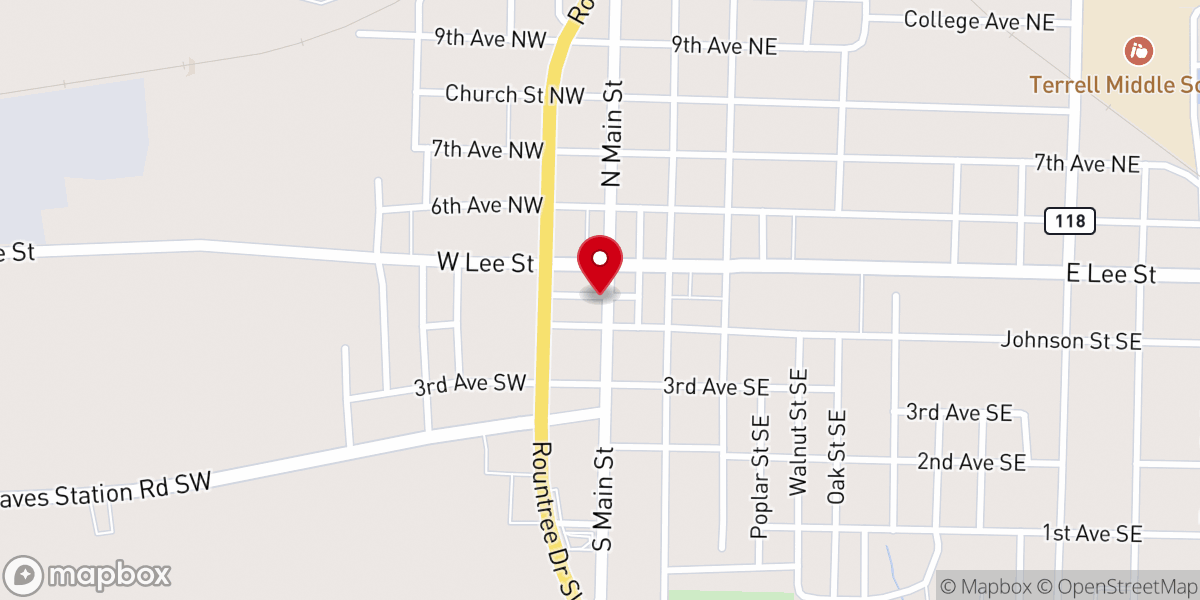 Map showing location of Freedom Fellowship Ministries