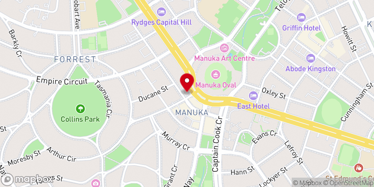 Map showing location of Saint Christopher's Cathedral