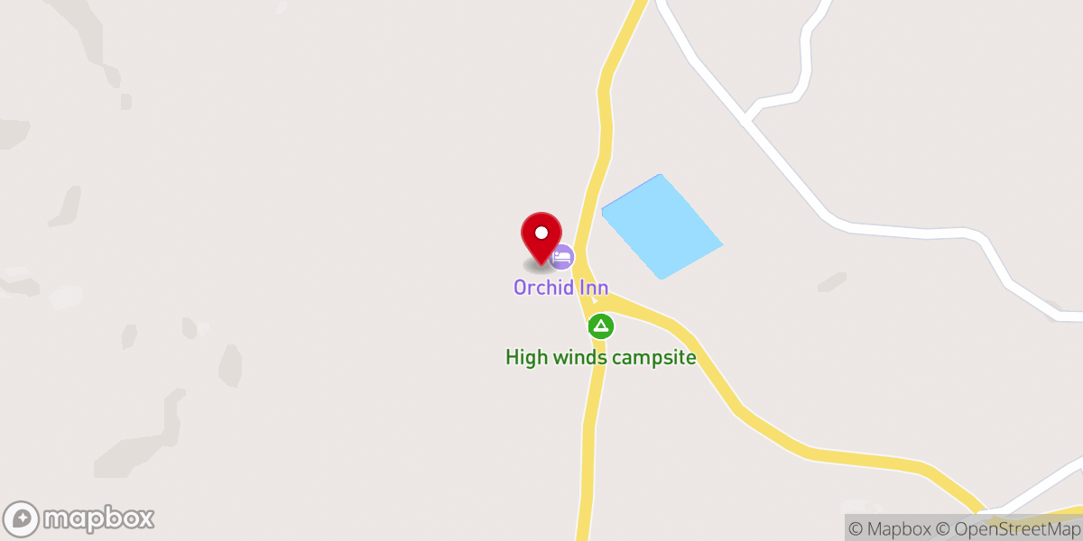 Map showing location of Church of God,Mukhla