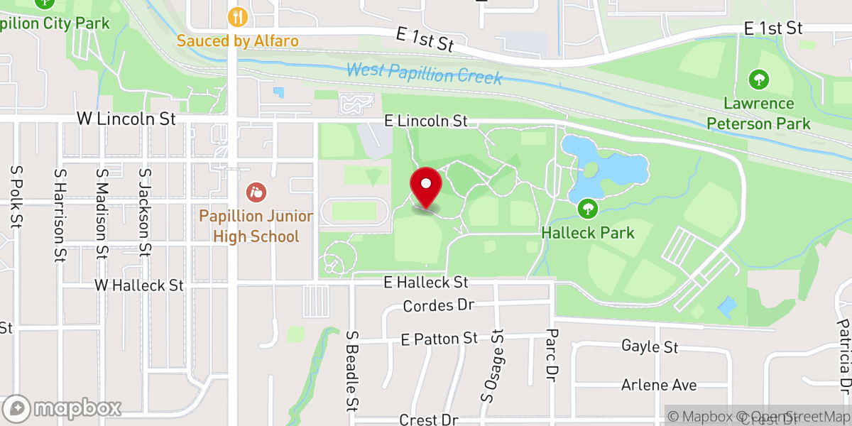 Map showing location of His Harvest Ministries Inc
