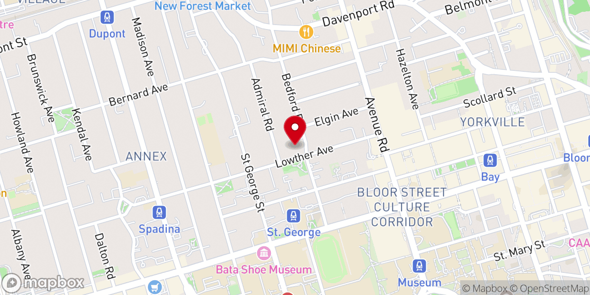 Map showing location of Religious Society of Friends