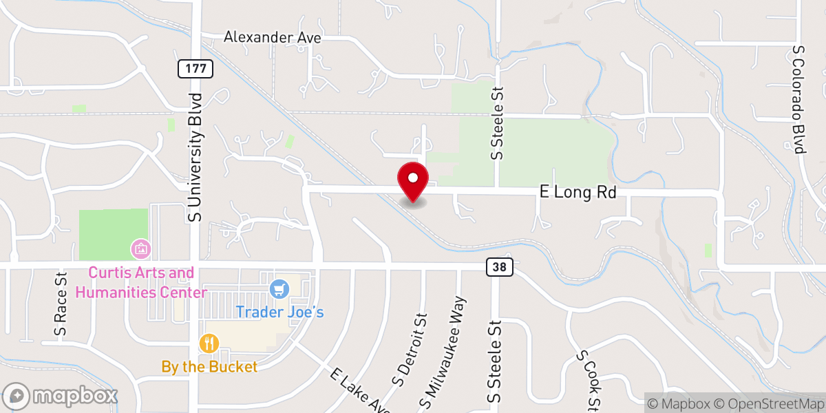 Map showing location of Crosswalk Fellowship